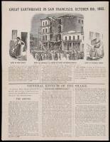 Great Earthquake in San Francisco, October 8th, 1865. [No. 1]
