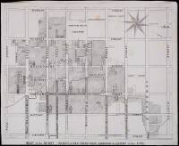 Map of the Burnt District of San Francisco. And also the Brick, Iron, and adobe builddings [sic] destroyed, which were supposed &ldquo;Fire Proof,&rdquo; also three Store Ships destroyed, & also the Brick or Iron buildings within the limit of the burnt district, or i