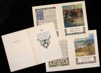 Six Christmas Cards illustrating Parables of Jesus
