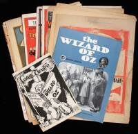 Collection of Sheet Music From Various Performance of The Wizard of Oz and other Baum songs