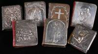 Lot of 7 Miniature Books with Silver or Silverplate Covers