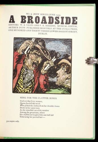 Broadsides. A Collection of Old and New Songs, 1935 [&] New Irish and English Songs, 1937