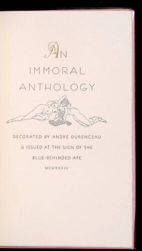 An Immoral Anthology