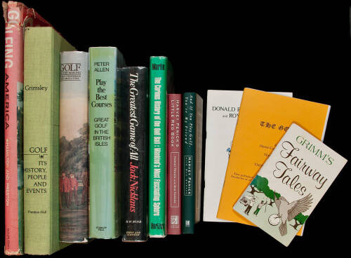 Eleven volumes of golf history and literature