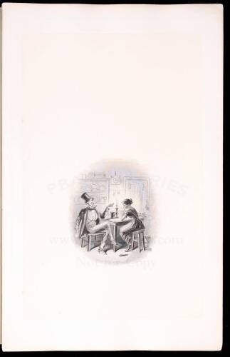 Dickens: Twenty Vignette Plates - Proofs before Letters on India Paper (cover title).