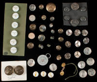 Collection of vintage golf buttons