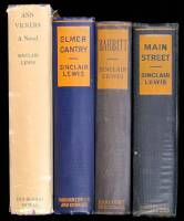 Lot of 4 First Editions by Sinclair Lewis