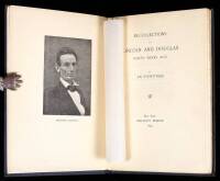 Recollections of Lincoln and Douglas Forty Years Ago by an Eyewitness