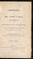 Memoirs of the Rev. Samuel J. Mills, Late Missionary of the South Western Section of the United States...