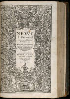 The Holy Bible, Conteyning the Old Testament, and the New: Newly Translated out of the Originall Tongues: and with the former Translations diligently compared and revised, by His Maiesties speciall comandement. Appointed to be read in Churches