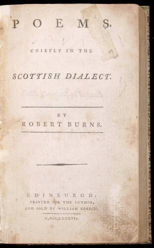 Poems, Chiefly in the Scottish Dialect