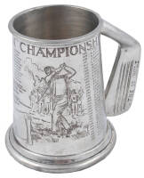 Pewter beer mug, celebrating the 1976 US Open