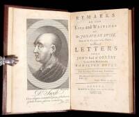 Remarks on the Life and Writings of Dr. Jonathan Swift
