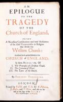 An Epilogue to the Tragedy of the Church of England