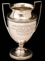 Sterling silver trophy from the South Florida Championship Everglade Cup, played at the Palm Beach Golf Club