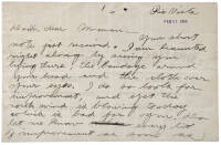 Autograph Letter from Jack London to Charmian Kittredge signed "Your Own Man"