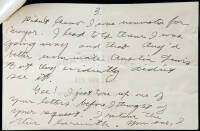 Autograph Letter from Jack London to Charmian Kittredge signed "Your Own Man"