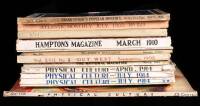 Lot of 11 appearances of Jack London in periodicals, plus 2 duplicates