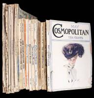 15 issues of Cosmopolitan Magazine containing appearances by Jack London