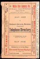 Oakland, Alameda and Berkeley Telephone Directory. May 1905