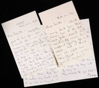 Archive of approx. 63 letters and other materials relating to George Sterling