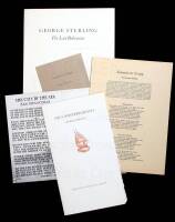 Lot of 5 Ephemeral Items by and About George Sterling