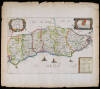 Lot of three maps of English counties by Richard Blome