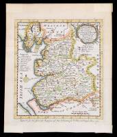 Lancashire Divided into Hundreds: Containing ye Buroughs and Market Towns, Rivers, Roads, Distances &c.