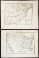 Two maps of the United States