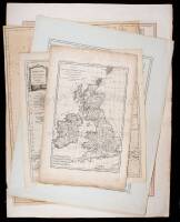 Lot of 5 maps relating to the British Isles