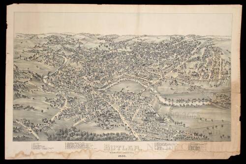 Butler, Butler County Pennsylvania, 1896