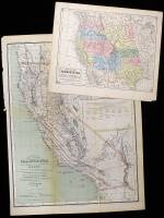 Collection of 9 map-sheets of California