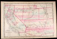 Johnson's California, Territories of New Mexico and Utah