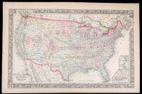 Map of the United States, and Territories Together with Canada &c.