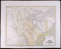 Iowa and Wisconsin Chiefly from the Map of J.N. Nicollet