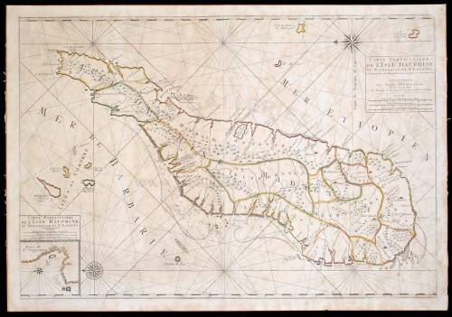 Carte Particuliere de l'Isle Dauphine ou Madagascar et St. Laurens...