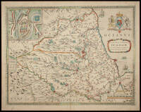 The County Palatine of Durham, Described by C. Saxton, Corrected and Amended with Additions by P. Lea