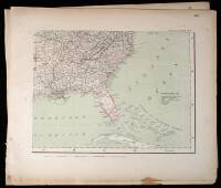 [United States, plus parts of Mexico and British Columbia, on 4 maps]