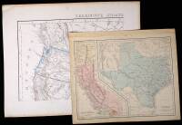 Collection of 9 map-sheets showing Western United States
