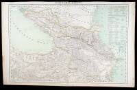 Lot of 4 various hand-colored maps