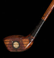 Fancy face driver with hickory shaft