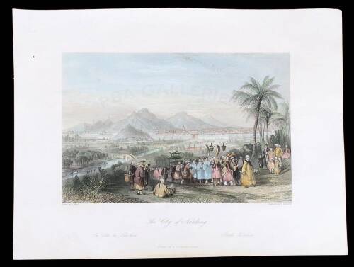 Collection of approximately 82 engraved plates, 5 are colored