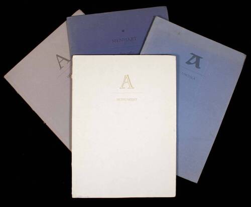 Menhart, 1897-1962 [specimen book of types designed by Oldrich Menhart]