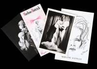 Lot of 4 ephemera items - 2 are signed