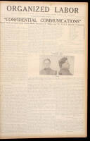 Organized Labor: Official Paper of the State and Local Building Trades of California. January, 1914 through December, 1919.