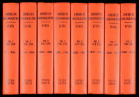 American Bibliography. A Chronological Dictionary of all Books, Pamphlets and Periodical Publications Printed in the United States of America