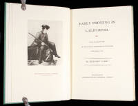 Early Printing in California: From Its Beginning in the Mexican Territory to Statehood, September 9, 1850