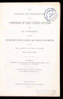 The Debates and Proceedings in the Congress of the United States...Volume I, comprising (with volume II) the period from March 3, 1789, to March 3, 1791, inclusive.