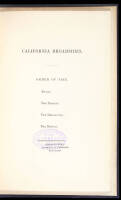 California Broadsides