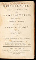 Miscellanies, Moral and Instructive, in Prose and Verse
